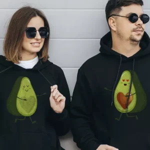 T-shirt couple heureux avocats T-shirt couple heureux avocats