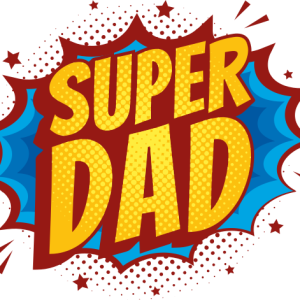 T shirt fete des peres Bulle de bande dessinee super papa