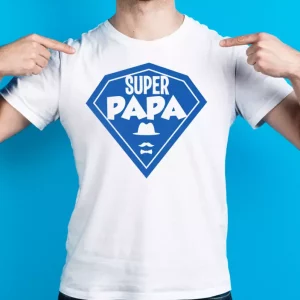 T-shirt fete des peres Super papa