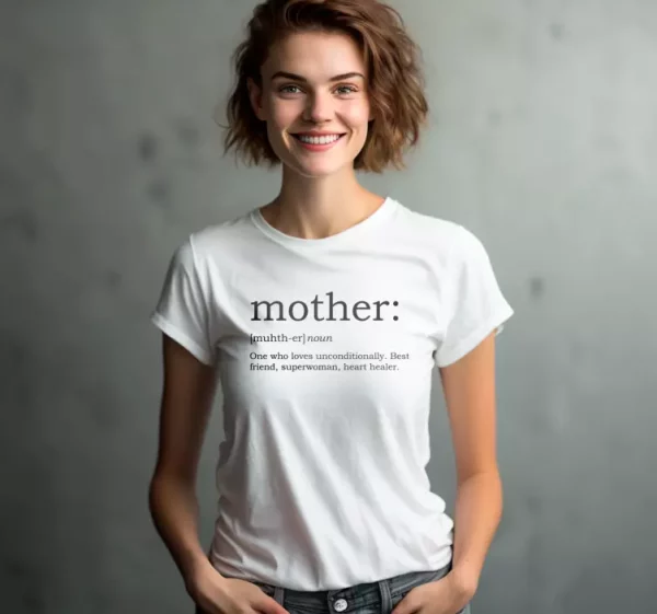 T shirt fete des meres definition de maman
