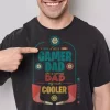 T-shirt fete des peres Papa gamer