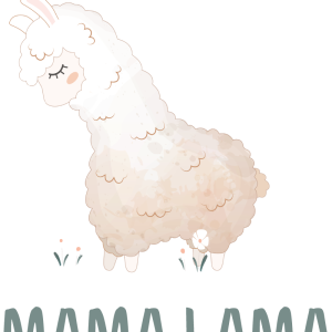 T shirt mere fille Bebe lama et mere lama T shirt mere fille Bebe lama et mere lama