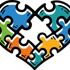 T shirt mere fille Coeur de puzzle