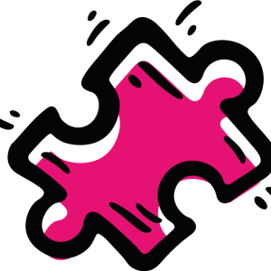 T shirt mere fille Coeur de puzzle 3