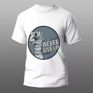 T-shirt n’abandonne jamais