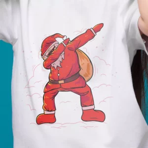 T shirt noel Dapping santa klaus 1