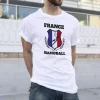 T-shirt sur le theme du handball francais