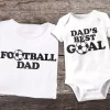 T-shirts pere et enfant football