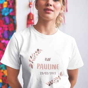 Tee-Shirt Couronne Personnalisee