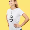 Tee-shirt avec le symbole Unalome