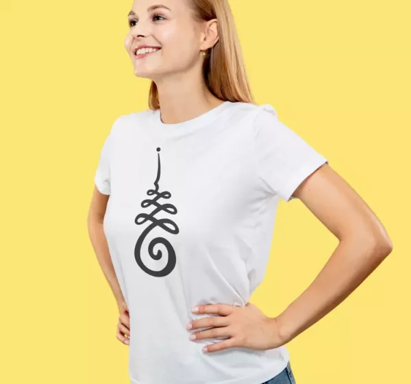 Tee-shirt avec le symbole Unalome