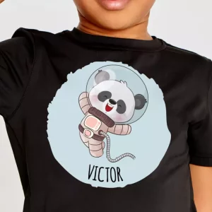 Tee shirt bebe Panda mignon pour garcon avec nom Tee shirt bebe Panda mignon pour garcon avec nom