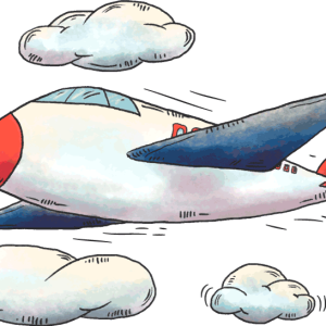 Tee shirt comme des garcons Avion au nez rouge