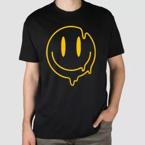 Tee shirt comme des garcons Icone smiley liquide Tee shirt comme des garcons Icone smiley liquide