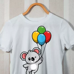 Tee shirt comme des garcons Koala gris avec ballon Tee shirt comme des garcons Koala gris avec ballon