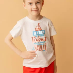 Tee shirt comme des garcons il etait un petit navire 1