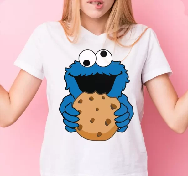 Tee-shirt cookie monstre