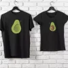 Tee shirt couple Avocats mignons