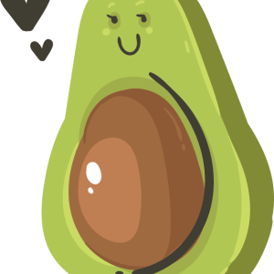Tee shirt couple Avocats mignons 2 Tee shirt couple Avocats mignons 3