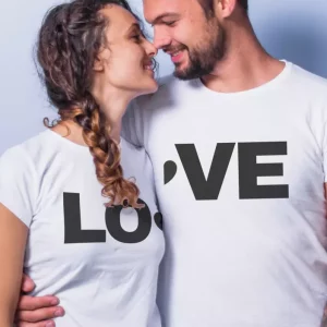 Tee shirt couple L’amour
