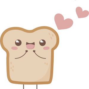 Tee shirt couple Pain et nutella