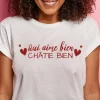 Tee-shirt expression francaise Qui aime bien
