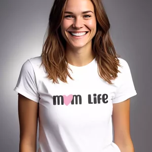 Tee-shirt fete des meres vie de maman