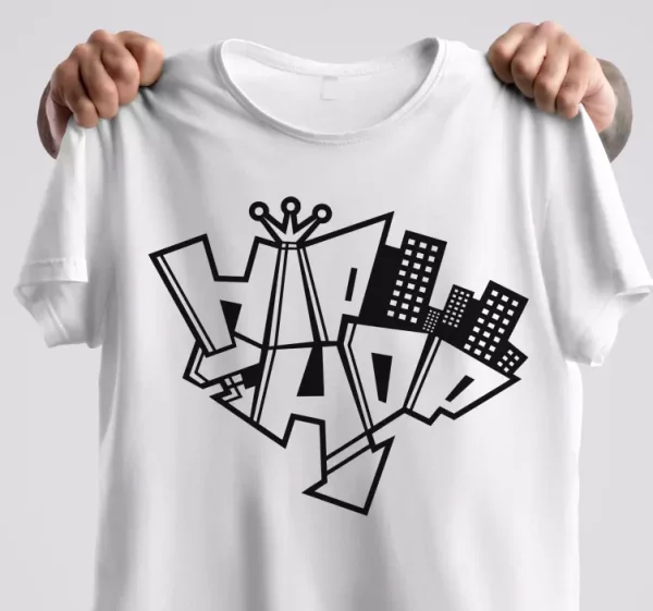 Tee shirt graffiti hip hop