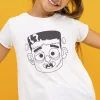 Tee shirt halloween Enfant frankestein