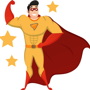 Tee shirt pere et fils Super-heros amusant Tee shirt pere et fils Super-heros amusant