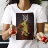 Tee-shirt portrait de chat aristocrate personnalise