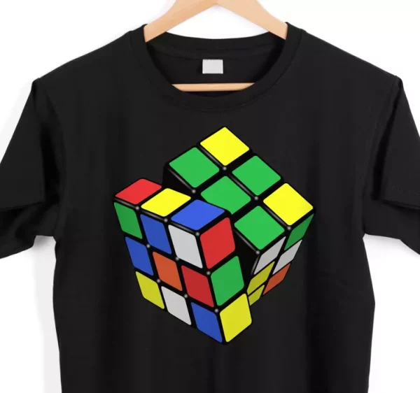 Tee shirt rubik cube