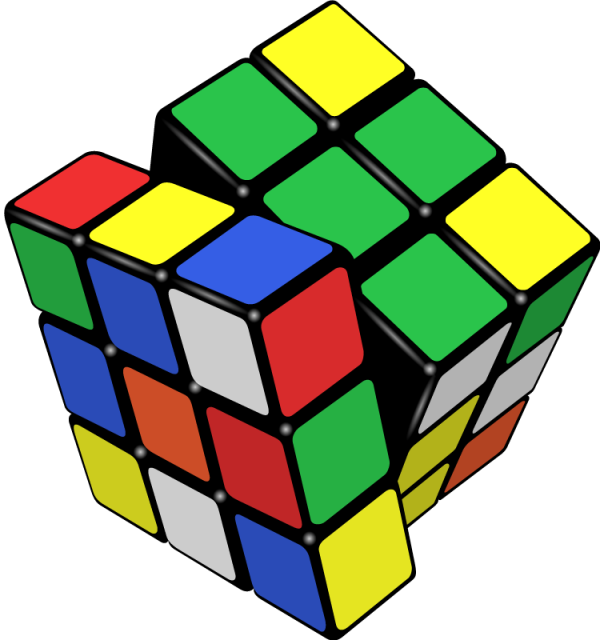 Tee shirt rubik cube