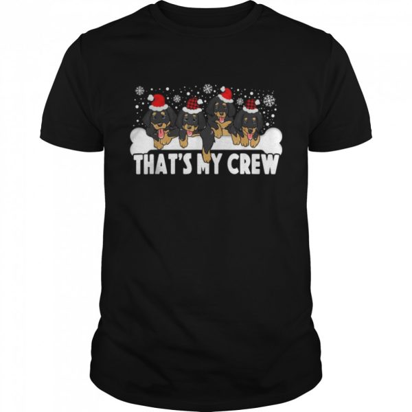 That’s my Crew Hovi Puppies Christmas Xmas Yard Dog Hovawart Shirt