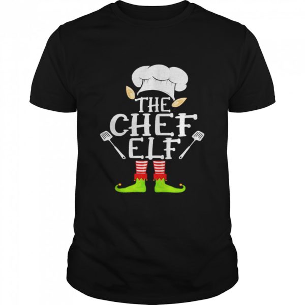 The Chef Elf Christmas Shirt