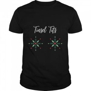 Tinsel Tits &#038 Jingle Balls Funny Matching Couple Chestnuts T-Shirt