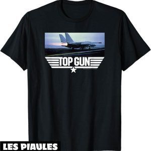 Top Gun T-Shirt Danger Zone Screen Clip Logo Film Top Gun T-Shirt Danger Zone Screen Clip Logo Film