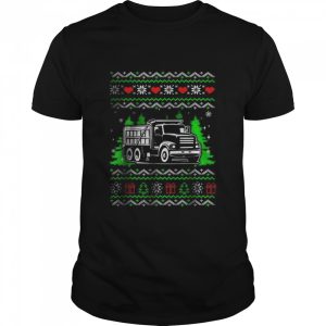 Truck Xmas Ugly Christmas T-Shirt
