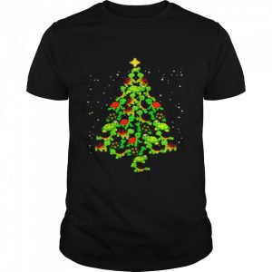 Turtle make Christmas tree shirt