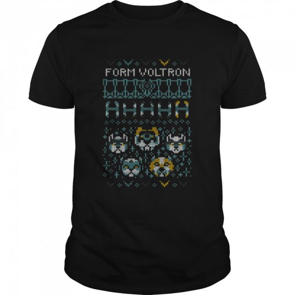 Ugly Voltron Holiday Pattern Christmas shirt