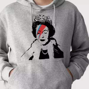 sweat-shirt reine d’angleterre style banksy sweat-shirt reine d’angleterre style banksy