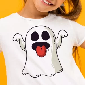 tee shirt halloween Fantomes d’halloween volant