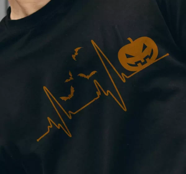 tee shirt halloween Heureux