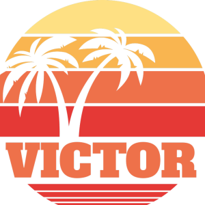 tee shirt vintage Coucher de soleil retro avec votre nom tee shirt vintage Coucher de soleil retro avec votre nom