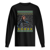 Black Widow Ugly Christmas shirt