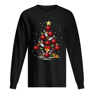 Bowling Christmas tree shirt