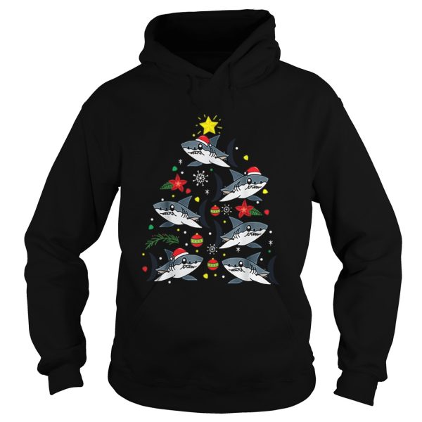 Bull Shark Christmas Ornament Tree shirt