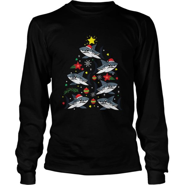 Bull Shark Christmas Ornament Tree shirt