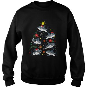 Bull Shark Christmas Ornament Tree shirt 3