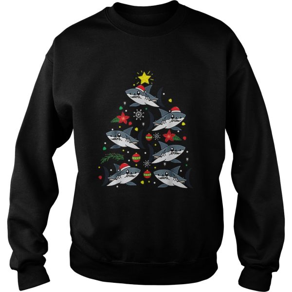 Bull Shark Christmas Ornament Tree shirt